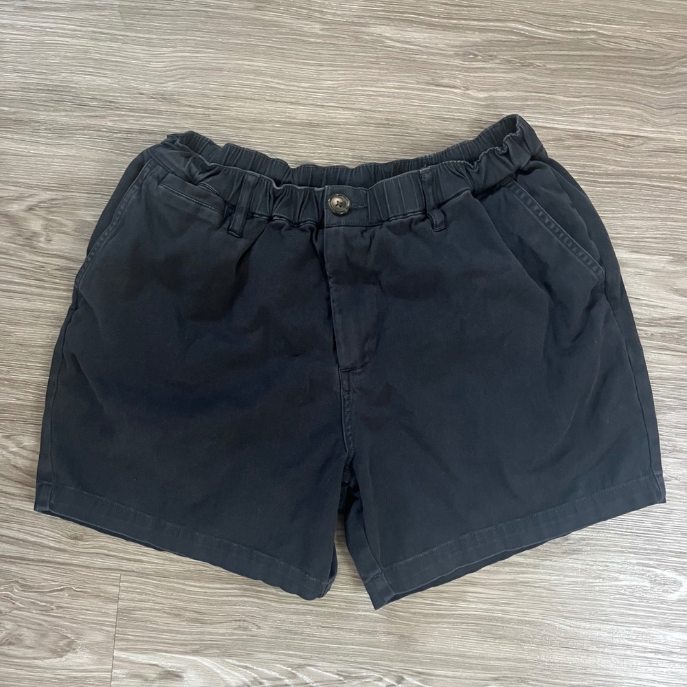 Cove USA Mens Black Hybrid Shorts Size 32 5 Inch Inseam Elastic Waist Stretch